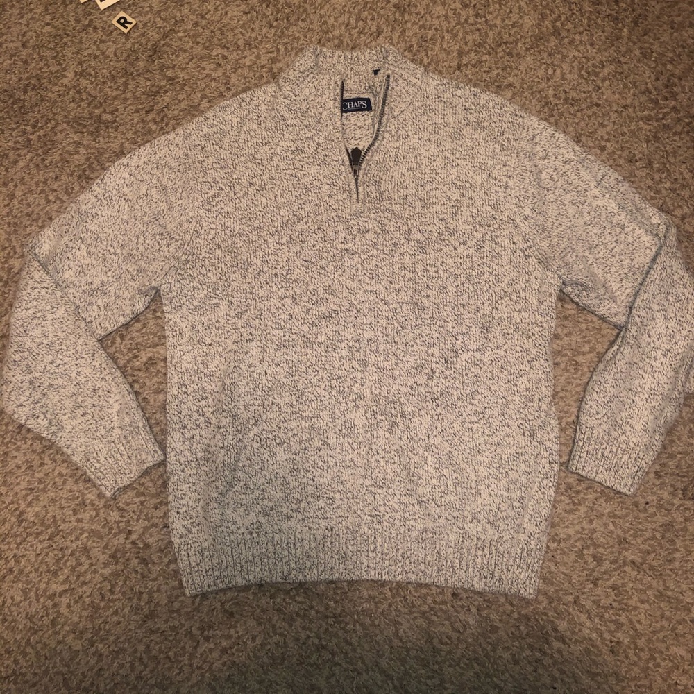Men’s Chaps quarter zip sweater
